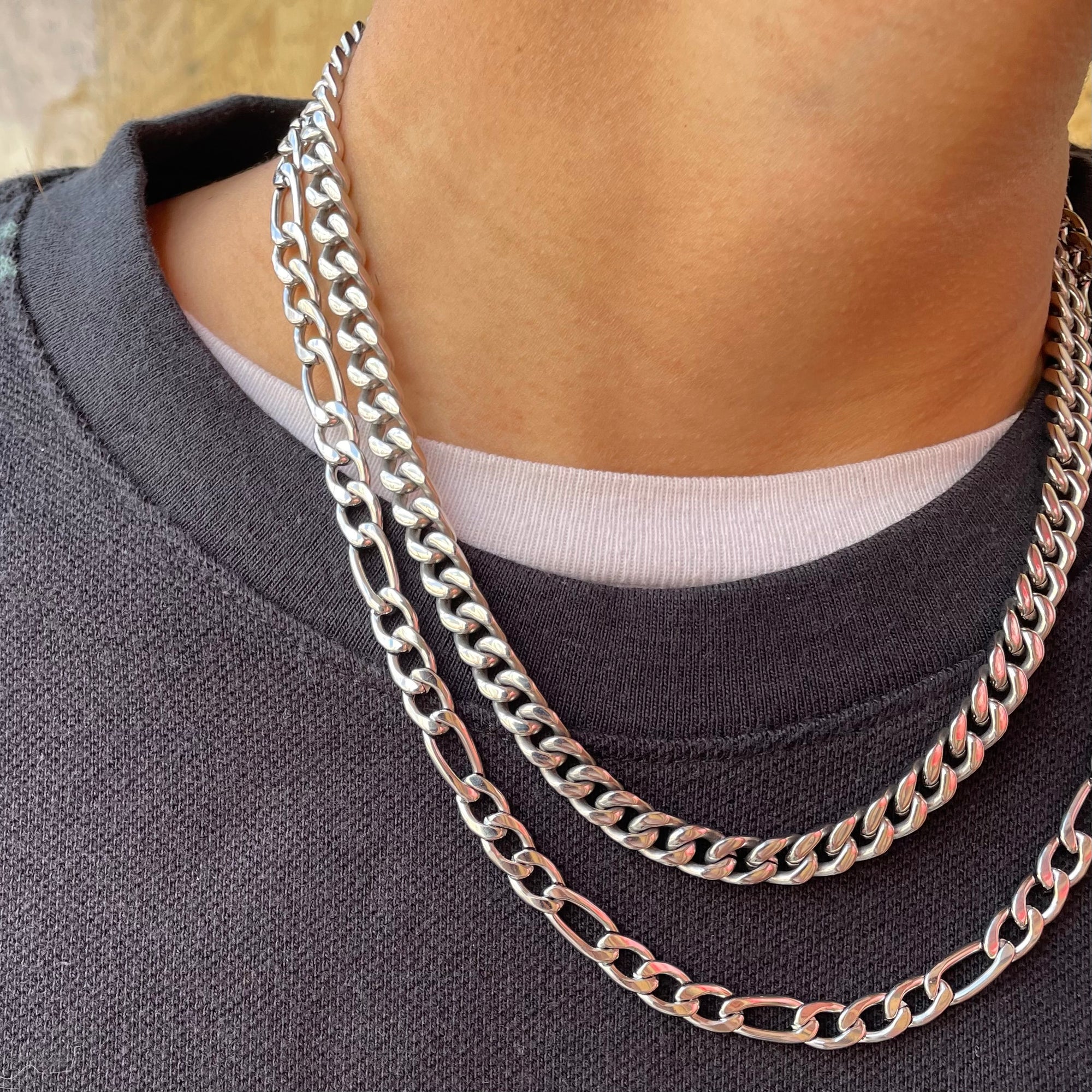 Figaro Chain 6mm | Big Links, Bigger Vibes